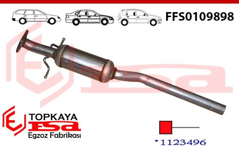 Ford Focus 1.6 Ön Borulu Susturucu 1998 >..