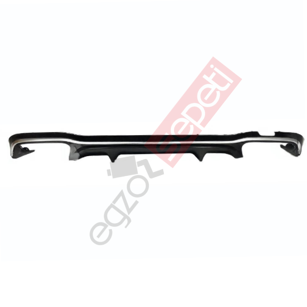 Mercedes W213 DİFÜZÖR GRİ ÇITA / KROM EGSOZ E63 FACELIFT