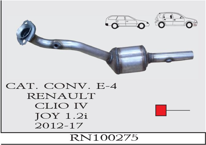 Renault Clio 4 Joy 1.2İ Katalitik Konvertör Euro 4 2012 > 2017
