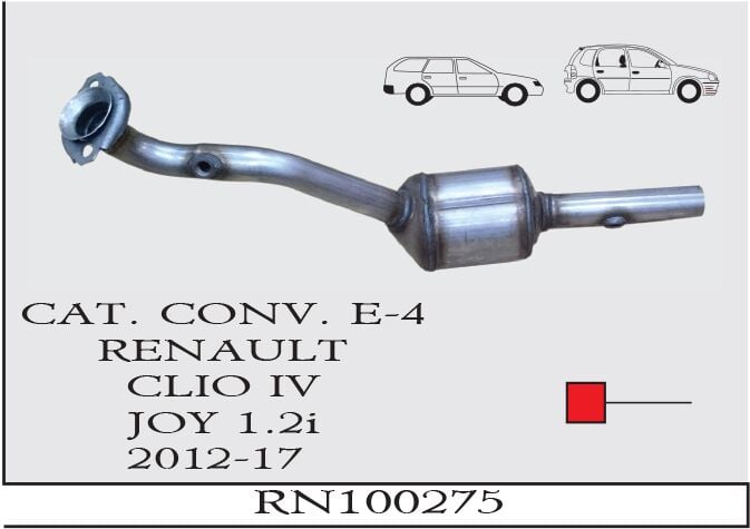 Renault Clio 4 Joy 1.2İ Katalitik Konvertör Euro 4 2012 > 2017