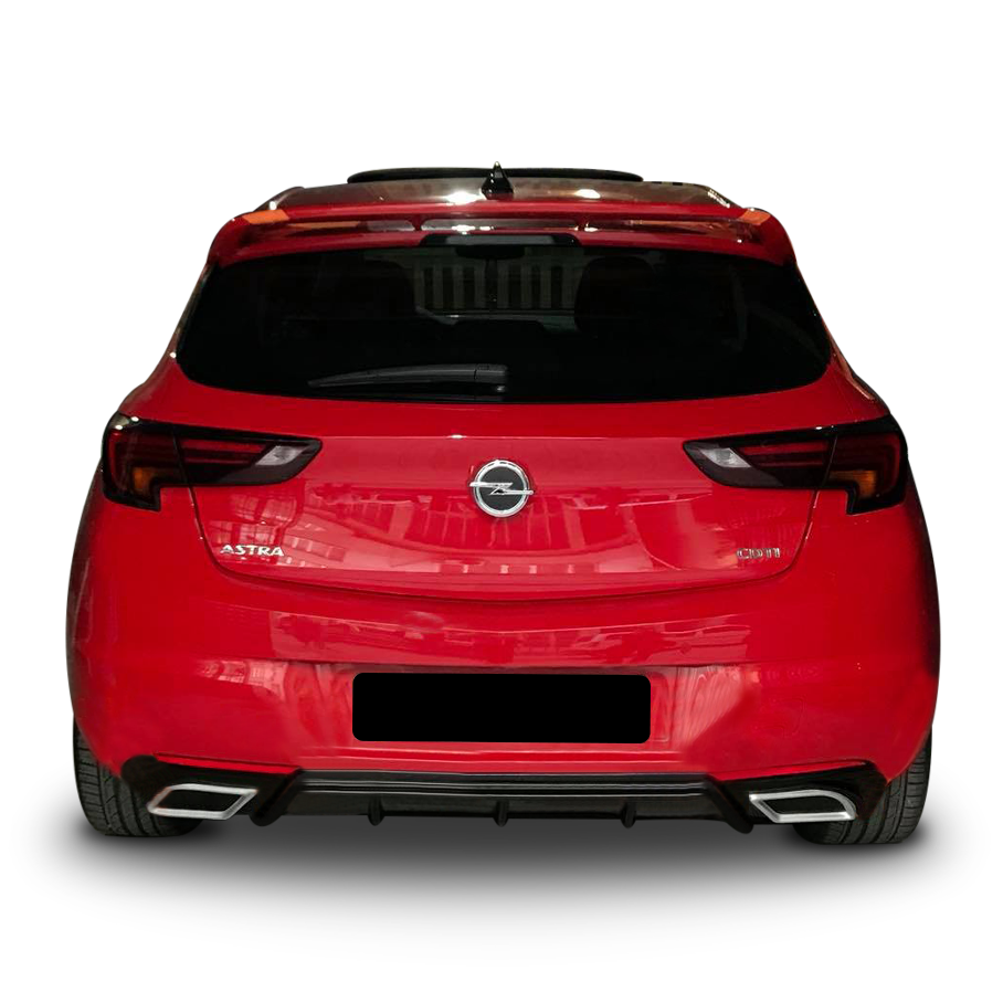 Opel Astra K Plastik Egzoz Görünümlü Difüzör 2015- Sonrası