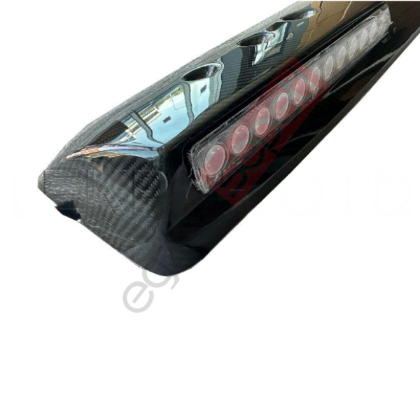 Mercedes W464 ROOF SPOİLER LEDLİ DRY CARBON V TYPE