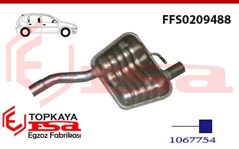 Ford Focus 2.0 Arka Susturucu Borulu Baskılı Hb 1998 > ...