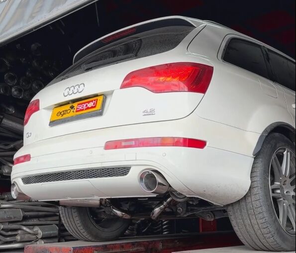Audi Q7 4.2 Kumandalı Performans Egzoz Sepeti Kiti