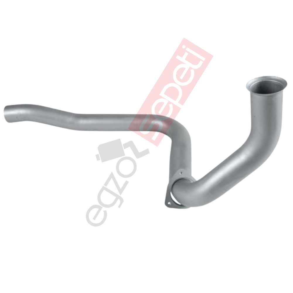 Renault Midlum Boru, Egzoz Ön, E3, 5010528173 Renault Midlum Ø88,9 Alusi,