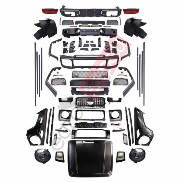 Mercedes W463 TO W464 V TYPE FULL SET ''KAPUT-AYNA-BANT'' BODY KİT