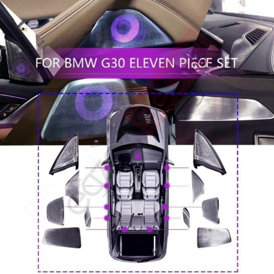 Bmw G30/G38 Hoparlör Kapağı Seti 11 Parça