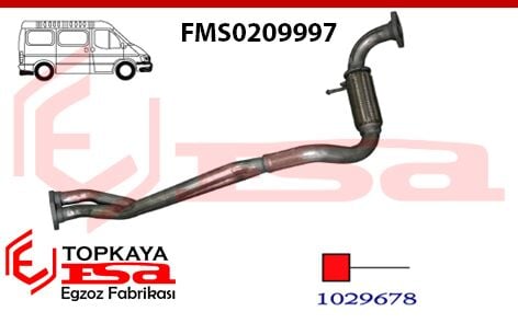 Ford Minibüs Tr-12 Maxi Ön Boru Spiralli 1996 > 2000