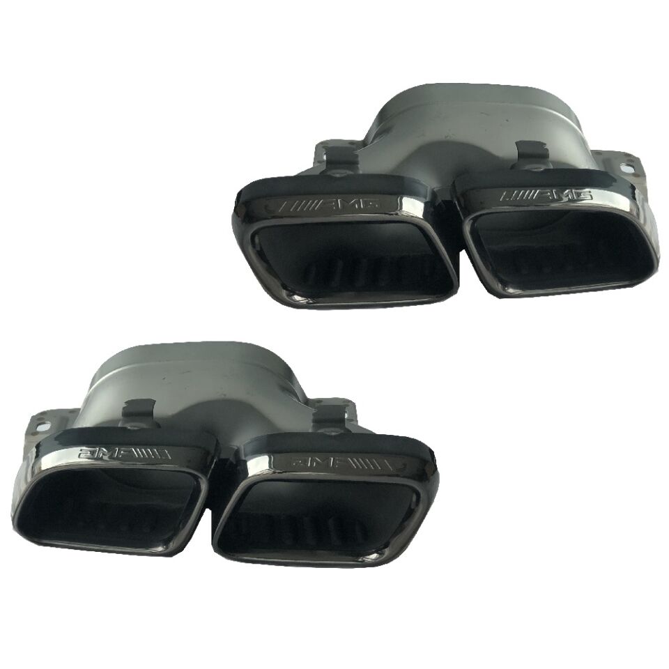 W205 DİFÜZÖR+EGSOZ UCU C63 BLACK 2019-ON