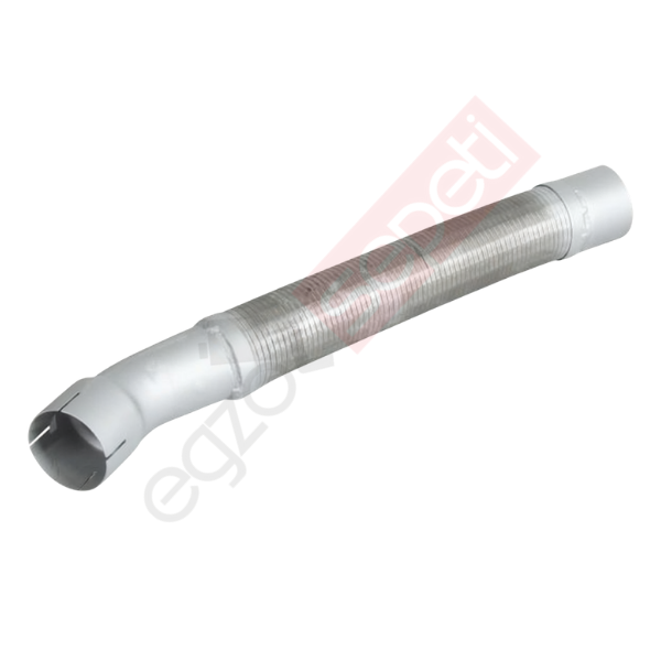 Iveco Fiat  Boru, Egzoz Ön, E0, 61591116 Ø80 Alusi, Spiral (P),