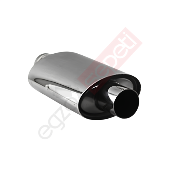 Üniversal Oval Susturucu Crom Egzoz - 100x160 mm