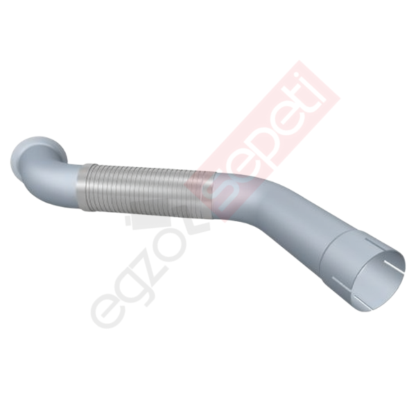 Doosan Boru, Jeneratör, Egzoz Ön, 22781736C Ø76,2 Alusi, Spiral (P),