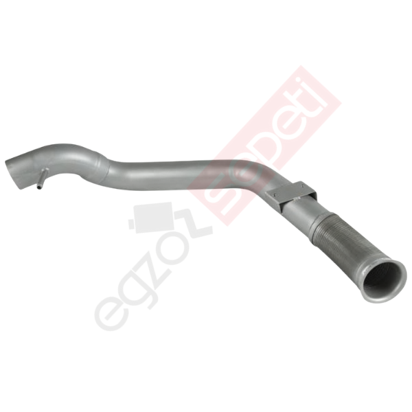 Iveco Eurotrakker Cursor Boru, Egzoz Ön, E3, 41214747 Ø110 Alusi, Spiral (P),