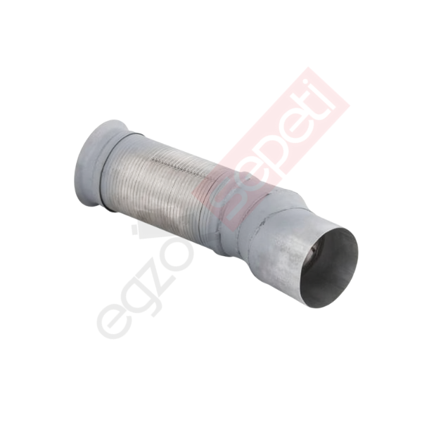Mercedes Actros Boru, Egzoz Ön, E6, 9604901120 Ø127 Alusi, Spiral (P),