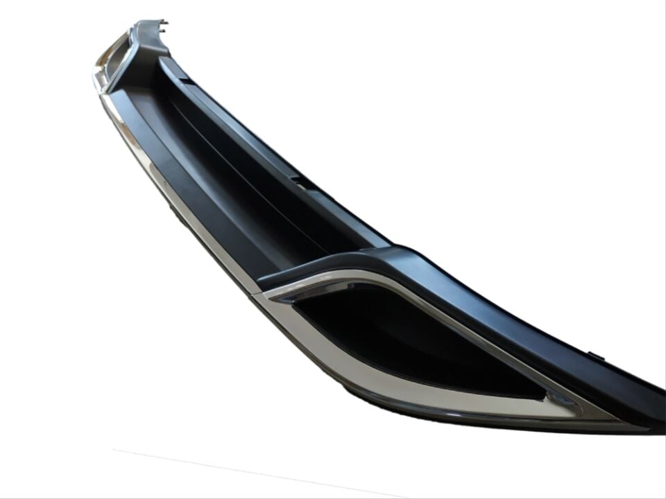 VW Golf 7 2013-2017 İçin Uyumlu Difüzör Parlak Siyah İthal