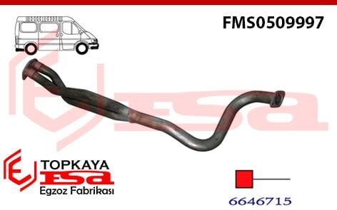 Ford Minibüs Tr15 Ön Boru Dsl 1994 > 1996