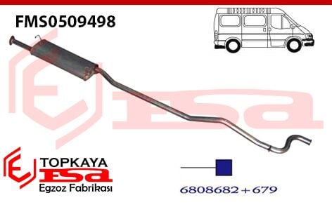 Ford Minibüs Tr-15 Arka Borulu Dsl 1991-96
