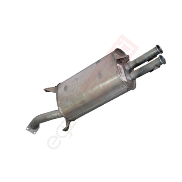 Volvo S40 1996 / 2000 Arka Susturucu Borulu Çift Çıkışlı