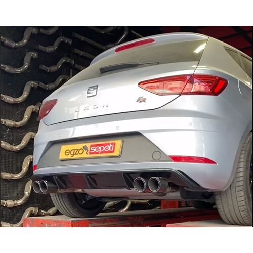 Seat Grubu Sag Ve Sol Egzoz Çıkılarını Aktif Etmek İçin Üretilen Özel Susturucu Orjinal Gibi