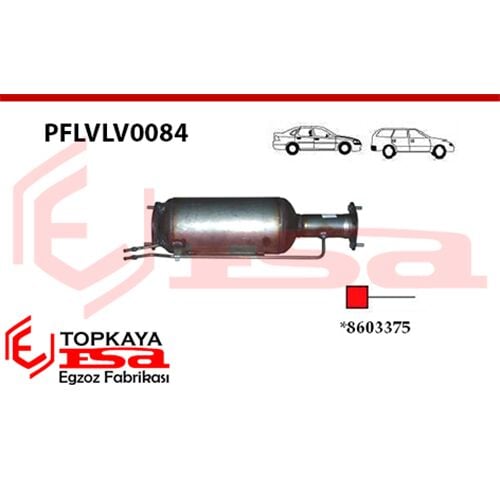 Volvo V50 Partikül Filtresi Euro 3 2005 > …