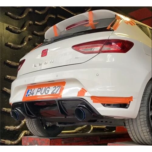 Seat Grubu Sag Ve Sol Egzoz Çıkılarını Aktif Etmek İçin Özel Üretim Boru, Flans Sistemi Ve Bağlantı Ekipmanları