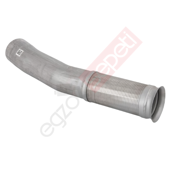 Mercedes Actros Boru, Egzoz Ön, E4, 9304905419 Ø120 Alusi, Spiral (K),