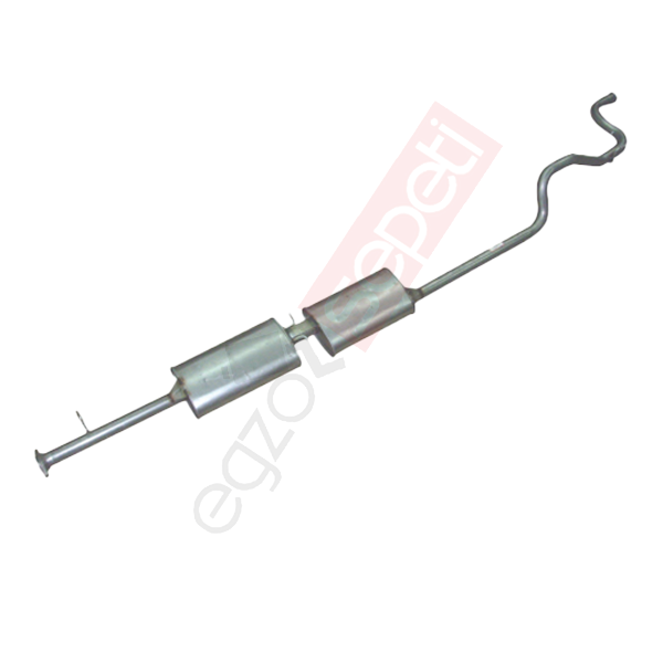 Ford Minibüs Tr-15 Td Çift Arka Susturucu Borulu Oval Uzun Şase 94-96
