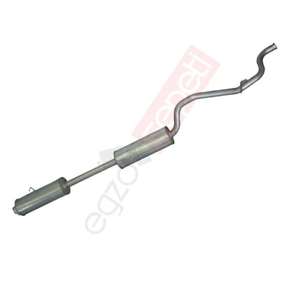 Ford Minibüs Tr-12 Td Çift Arka Susturucu Borulu Yuvarlak Kısa Şase 96-00