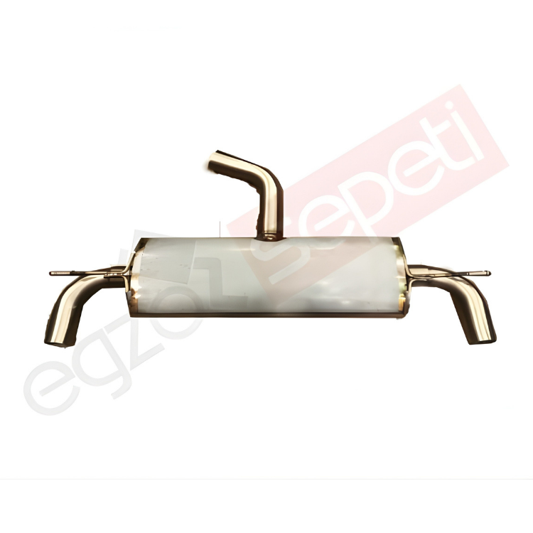 Seat İçin  Arka Susturucu Sağ Sol Krom