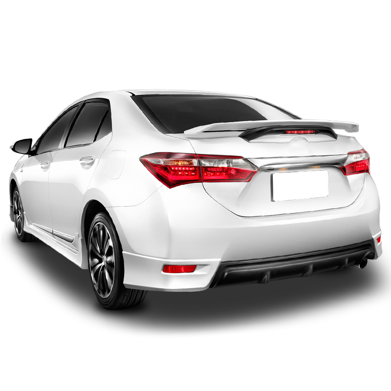 Toyota Corolla Arka Tampon Difüzör 2013- Sonrası
