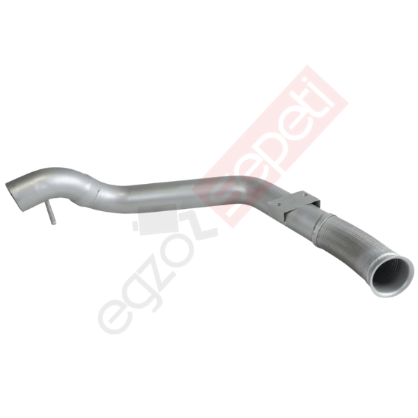 Iveco Eurotrakker Cursor Boru, Egzoz Ön, E3, 41214804 Ø110 Alusi, Spiral (P),