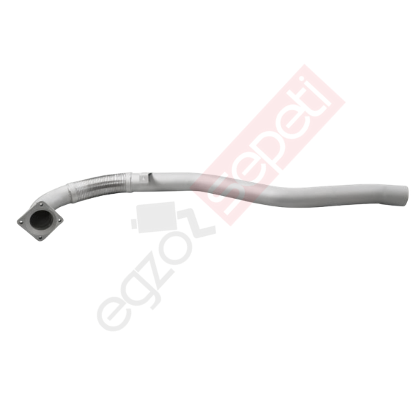 Iveco Eurocargo Tector Boru, Egzoz Ön, E3, 500362815 Ø80 Alusi, Spiral (P),