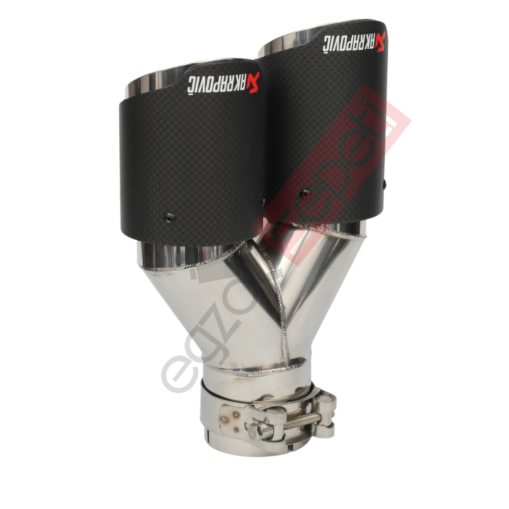 Akrapoviç Karbon Egzoz Ucu 76 MM Çiftli Mat Sağ 
Gerçek Karbon Malzeme
İthal Ürün