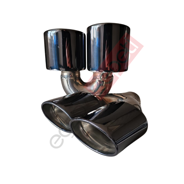 Füme Egzoz Uçları Sag Ve Sol Takım 90 MM