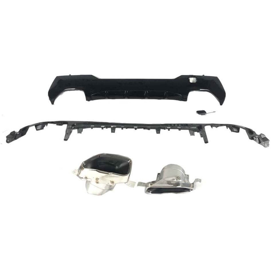 G22 DİFÜZÖR-KROM EGSOZ SETİ BRAKETLİ