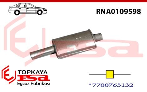 Renault R9 Orta Susturucu 1986 > 1997