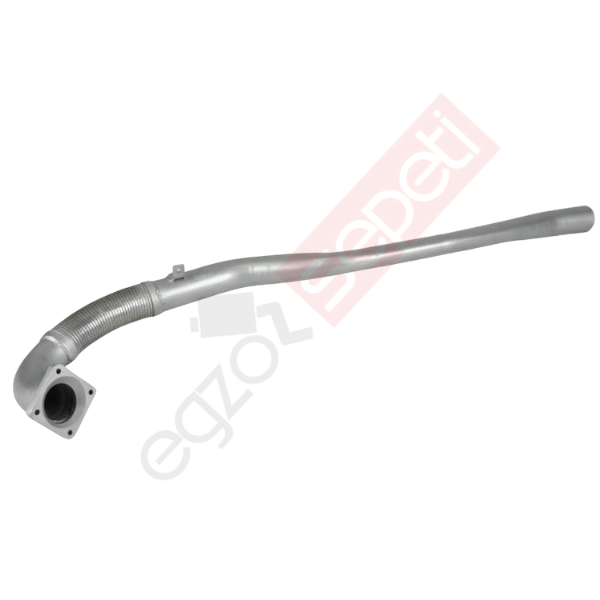 Iveco Eurocargo Tector Boru, Egzoz Ön, E3, 500388499 Ø76,2 Alusi, Spiral (P),