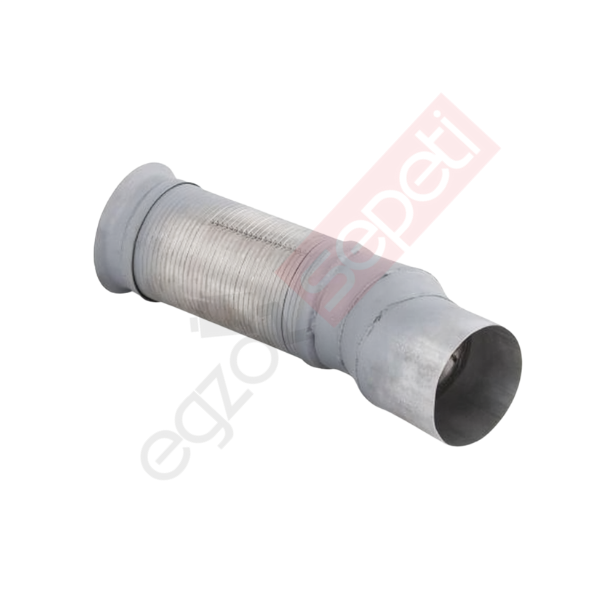 Mercedes Actros Boru, Egzoz Ön, E6, 9604901120 Ø127 Alusi, Spiral (P),