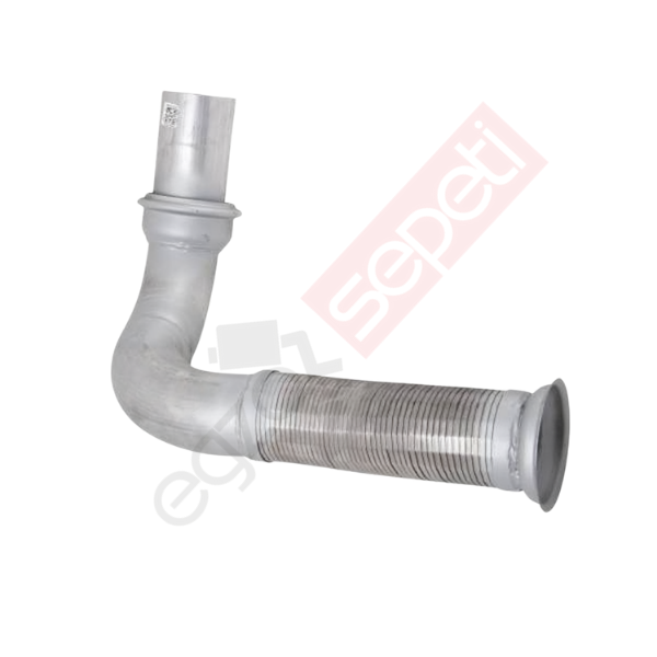 Daf CF75 Boru, Egzoz Ön, E3, 1608834 Ø101,6 Alusi, Spiral (P),