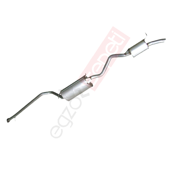 Ford Transit Connect 1.8 Td Lwb Arka Orta Susturucu Uzun Şase 2004 Ve Sonrası