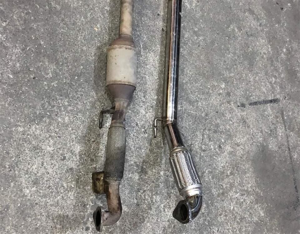 Seat Toledo 1.9 Dizel Downpipe Spiralli
