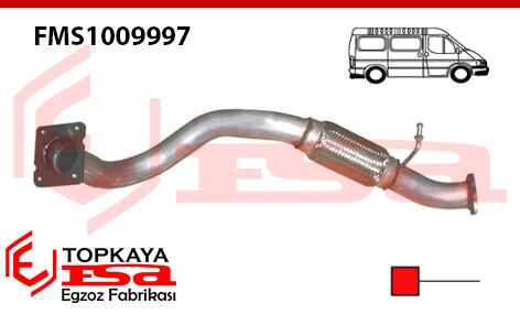 Ford Minibüs Tr-V347-348 Ön Boru Spiralli Uzun Şase 2007 > 2008
