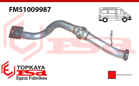 Ford Minibüs Tr-V347-348 Ön Boru Spiralli Kısa Şase 2007 >..
