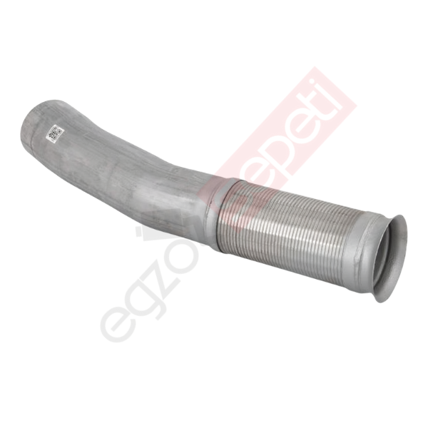Mercedes Actros Boru, Egzoz Ön, E4, 9304905419 Ø120 Alusi, Spiral (K),