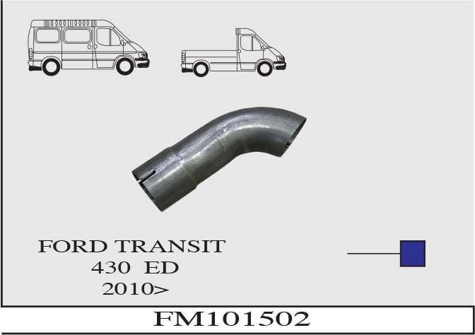 Ford Transit 430 Ed Çıkış Borusu 2010>..