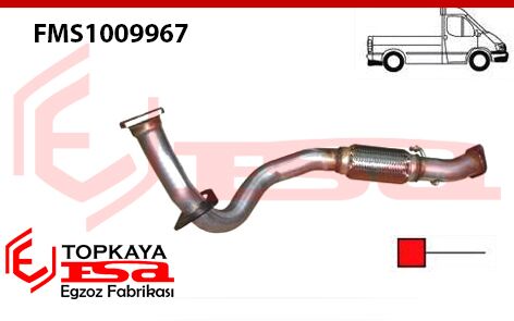 Ford Minibüs V-348 Kamyonet Ön Boru Spiralli 2006 > …