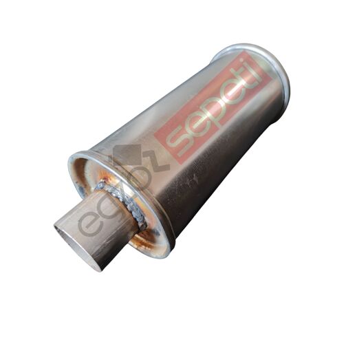 Üniversal Yassı Yuvarlak Susturucu