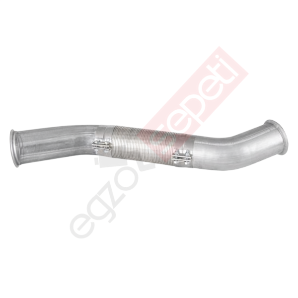 Daf XF95 Boru, Egzoz Ön, E3, 1629454 Ø127 Alusi, Spiral (P),