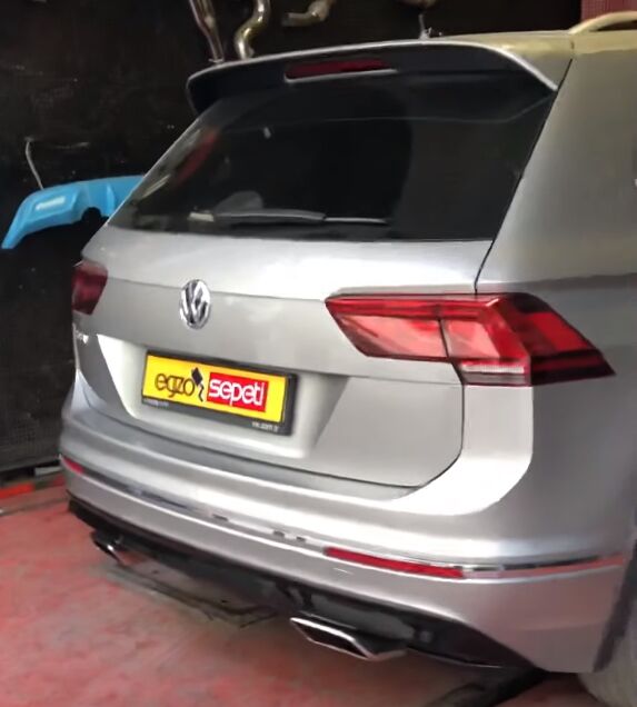 Volkswagen Tiguan Egzoz Ucu Takım