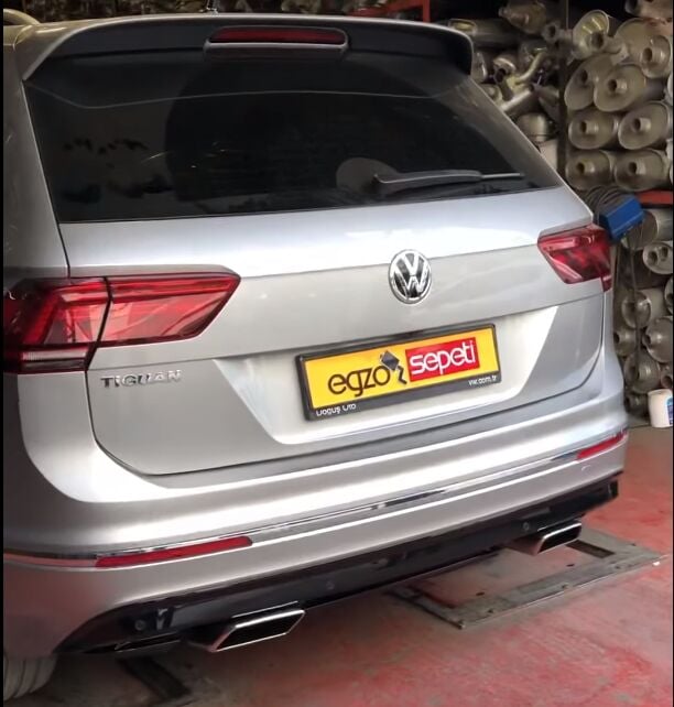 Volkswagen Tiguan Egzoz Ucu Takım